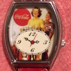 Coca-Cola watch, vintage, famous pic with soldier and beautiful woman